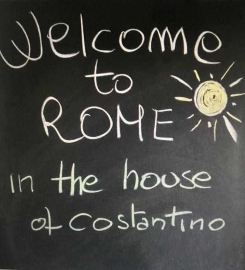 Splendido Attico' La Casa Di Costantino Apartment Rome Bagian luar foto